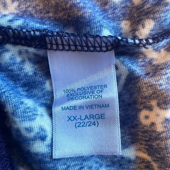 Nautica Women’s Navy velour pajama pants Size XXL - Picture 11 of 12